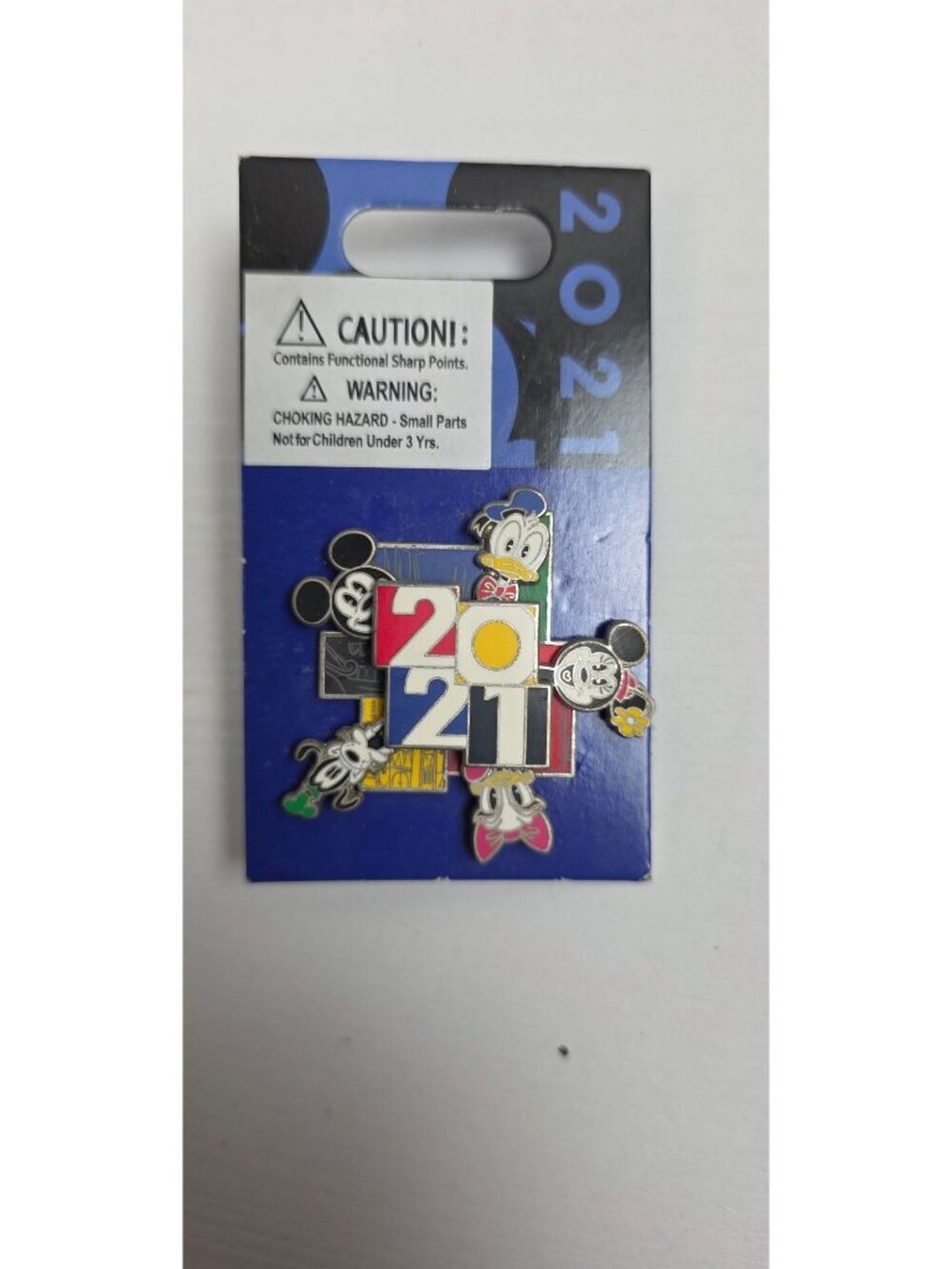 New Disney 2021 Collector Pin, with Original Packaging